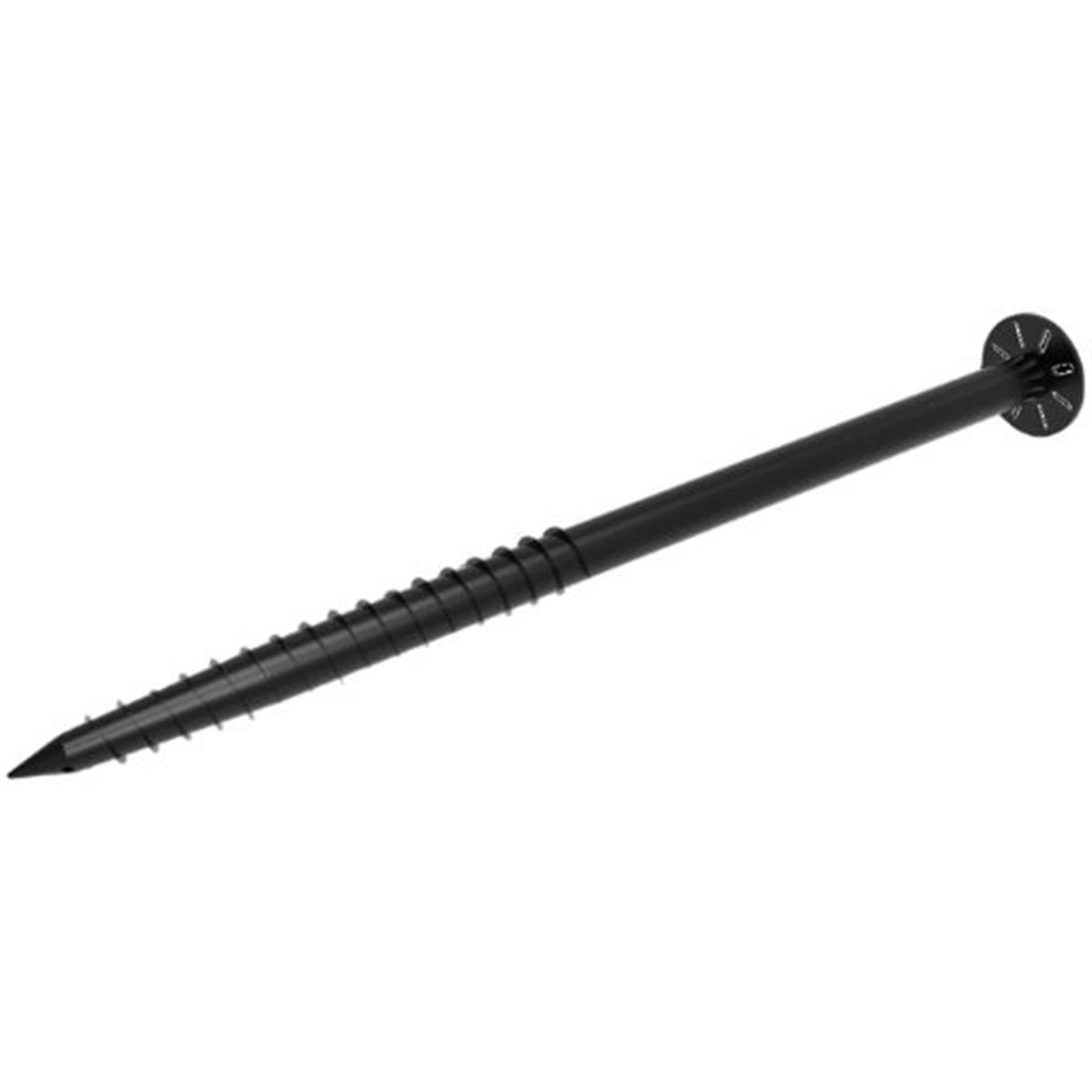 Ground Screw - black (set of 4)